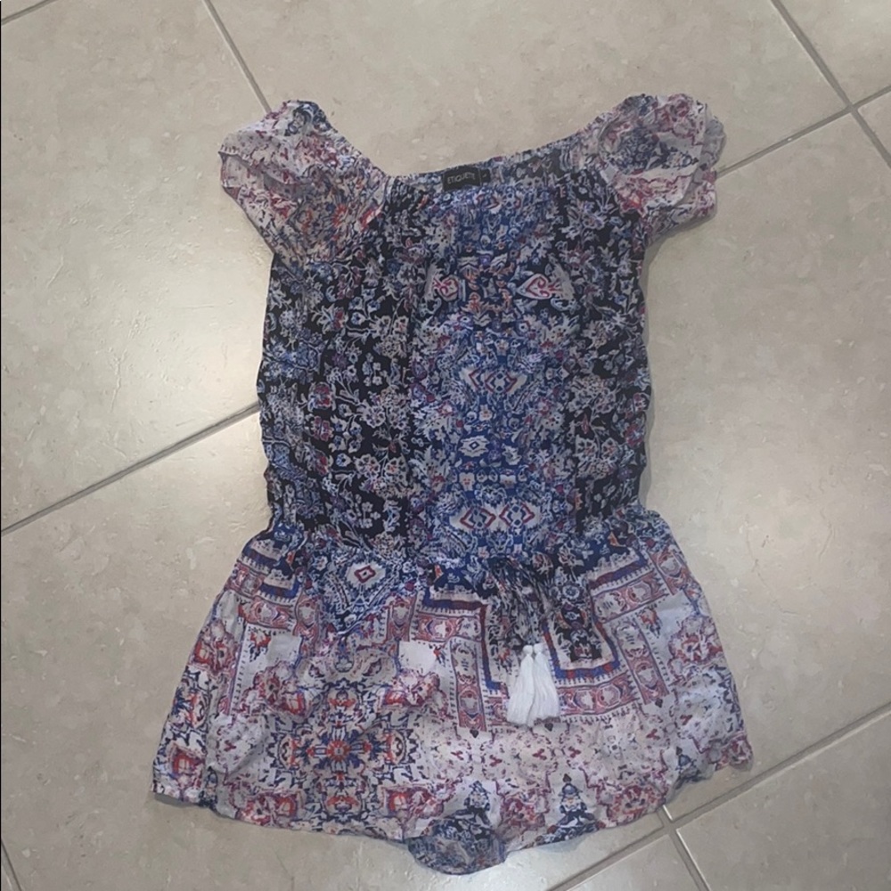 Etiquette Romper